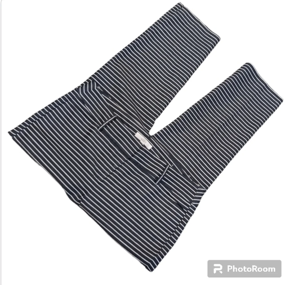 LOFT The Riviera Ankle Pant Marisa Fit Stripe